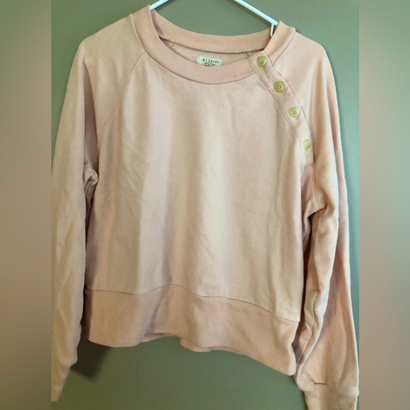 Madewell Tops - MILES by MADEWELL  Blush Pink Sweatshirt  Size XL